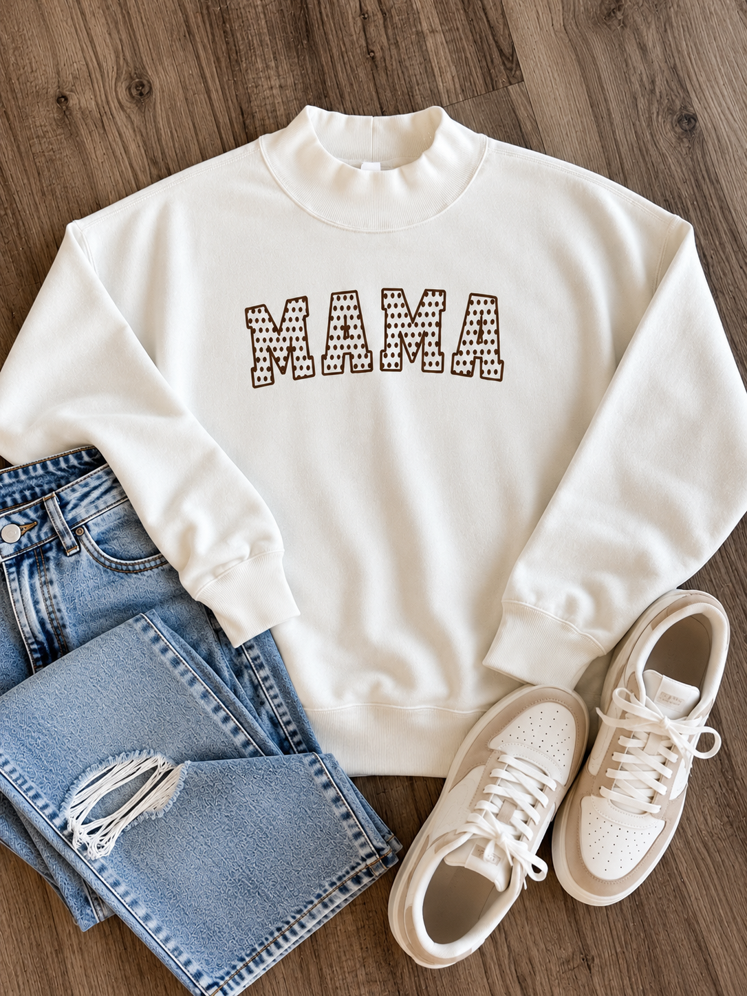 MAMA Mockneck