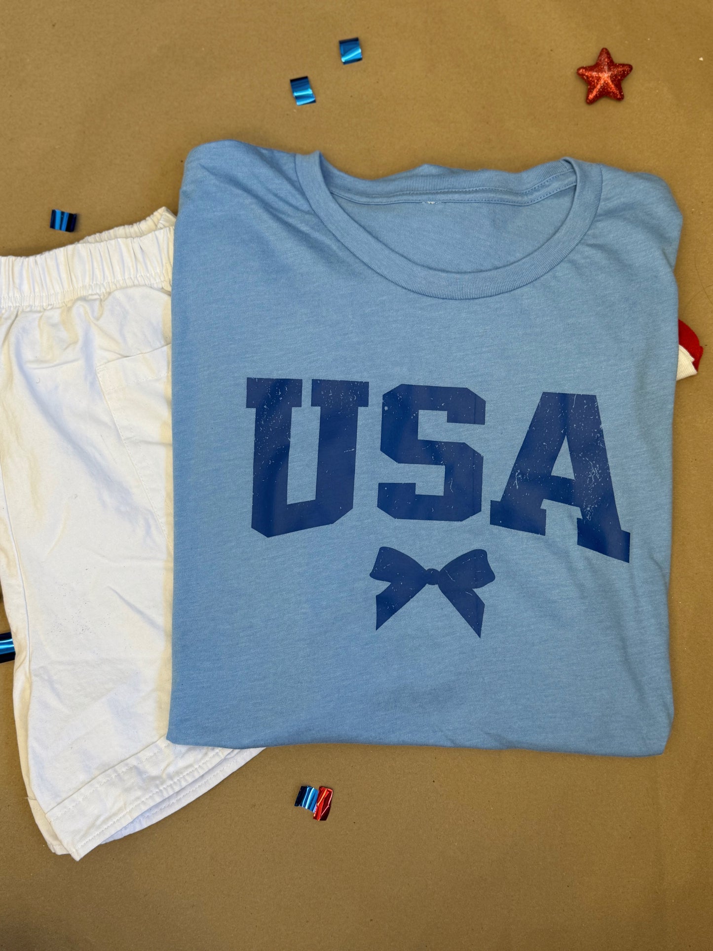 USA BOW TEE