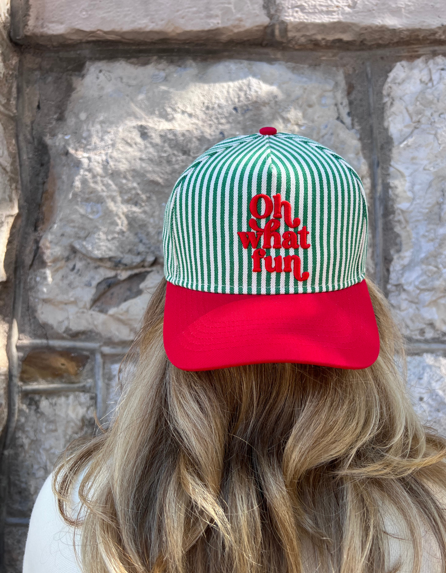 Oh What Fun Vintage Trucker Hat