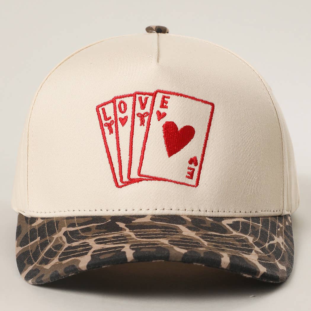 LOVE CARD HAT
