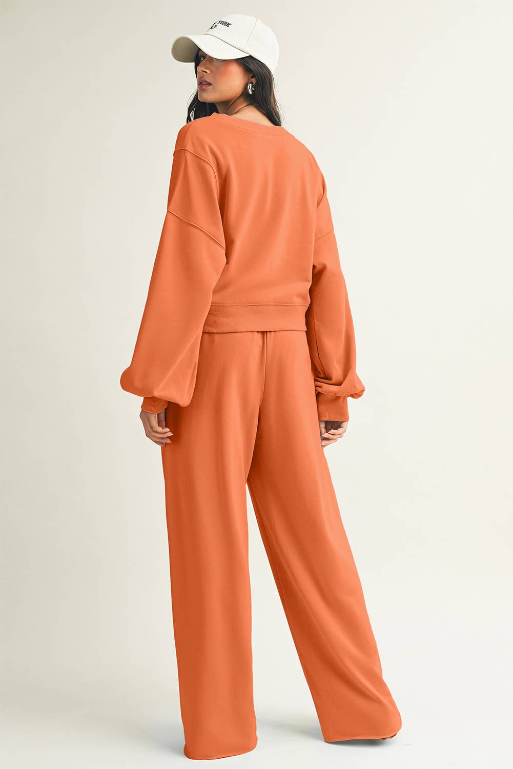 Wide Leg Pants Set