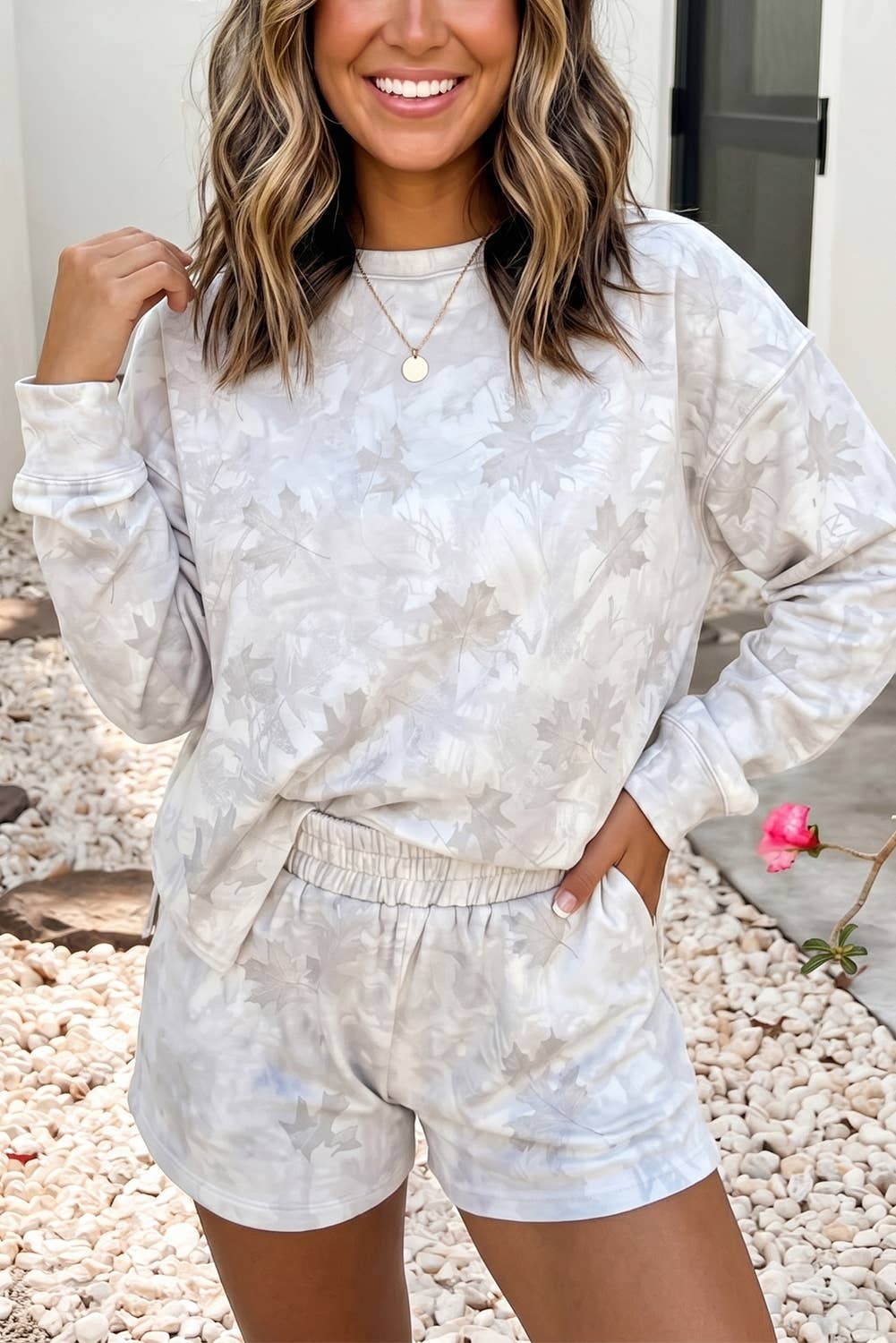 Maple Camo Short Set