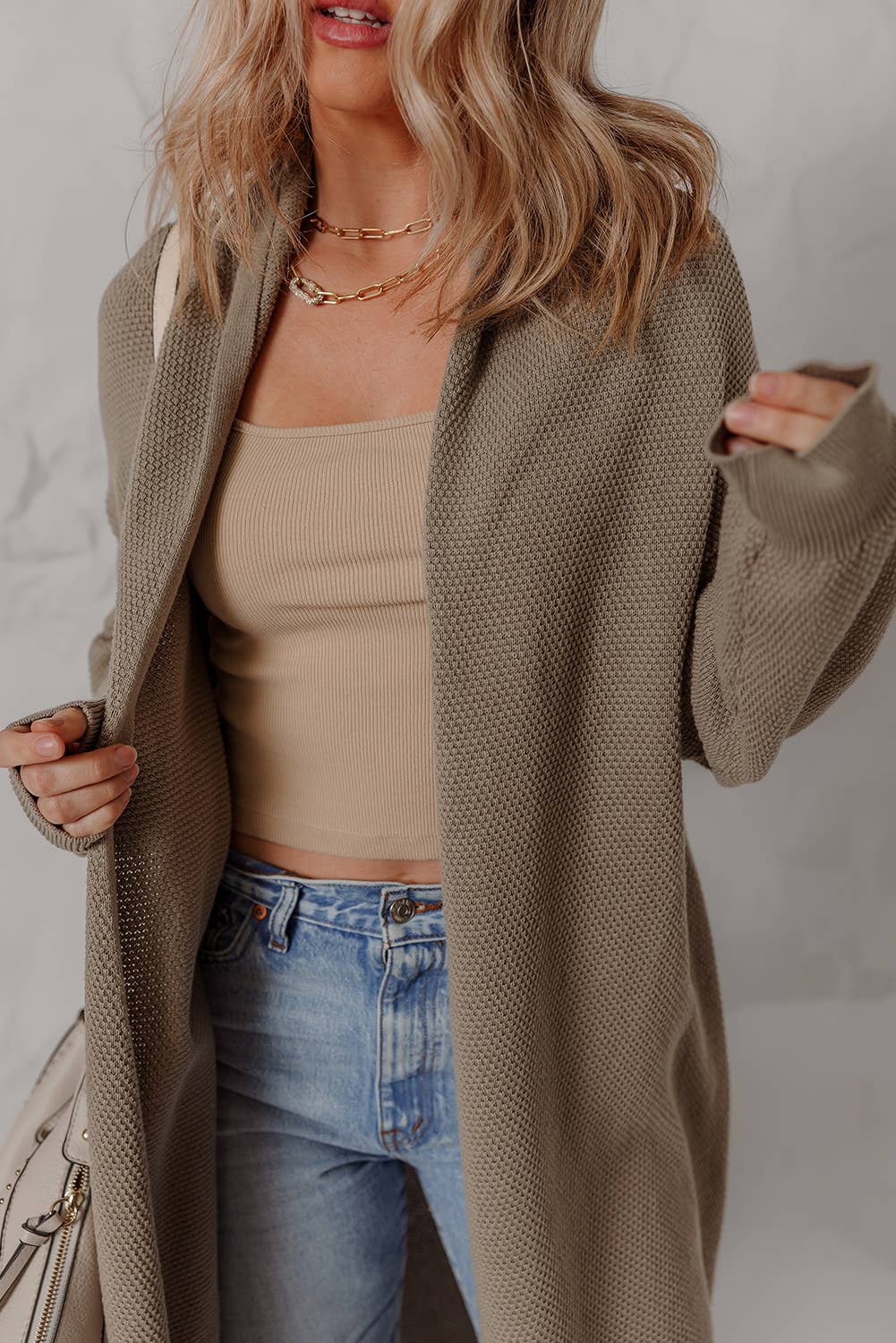 Knit Oversized Cardigan