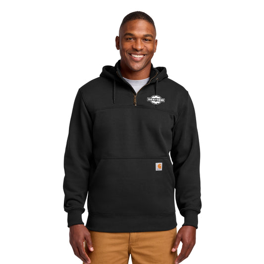 Carhartt Rain Defender Paxton Heavyweight Hooded Zip Mock Sweatshirt