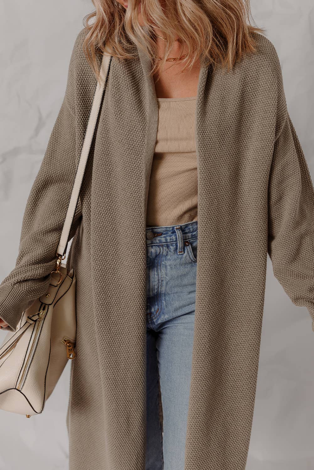 Knit Oversized Cardigan