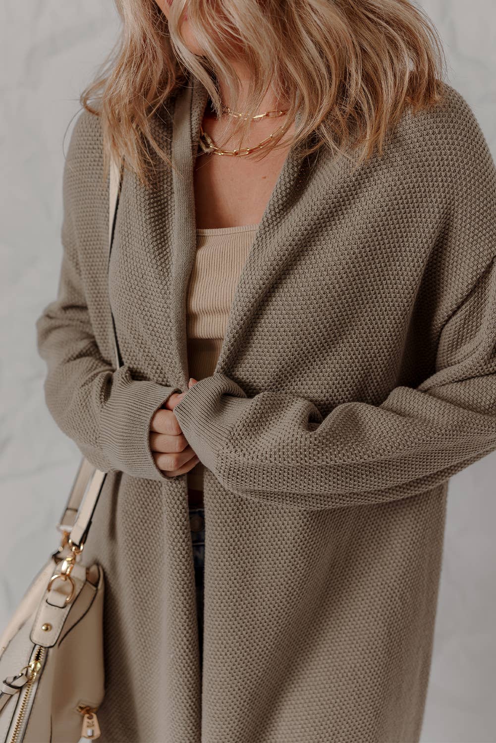 Knit Oversized Cardigan