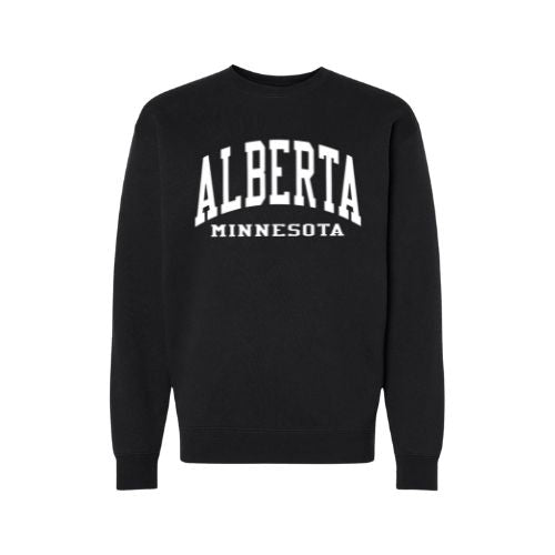 ALBERTA, MN CREWNECK SWEATSHIRT