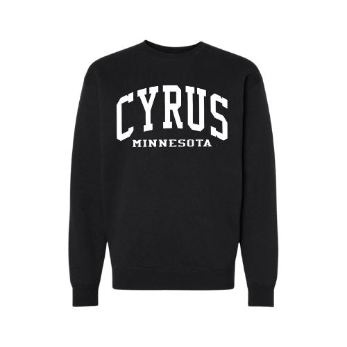 CYRUS, MN CREWNECK SWEATSHIRT