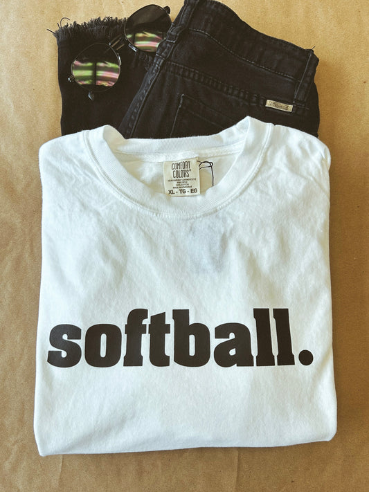 softball.