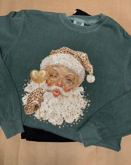 Cheetah Santa