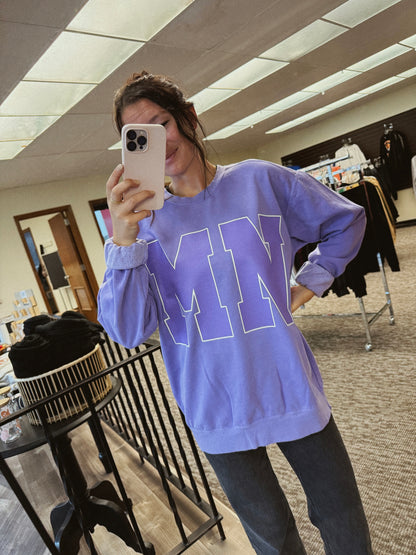 Oversized Minnesota Crewneck