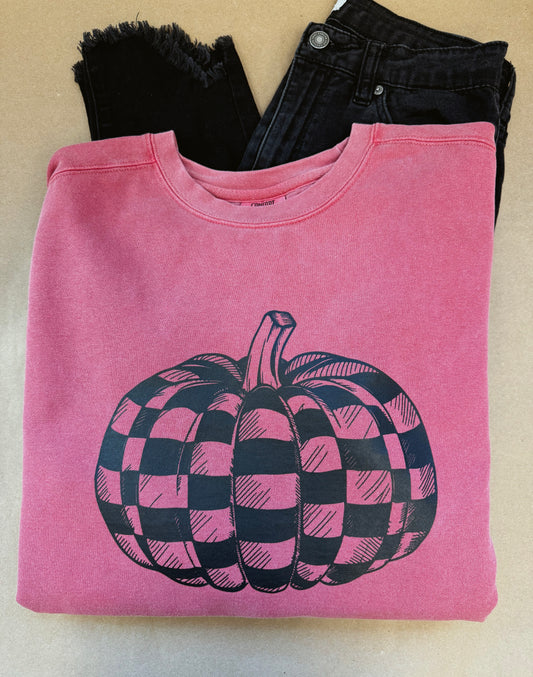 Checkered Pumpkin Crew
