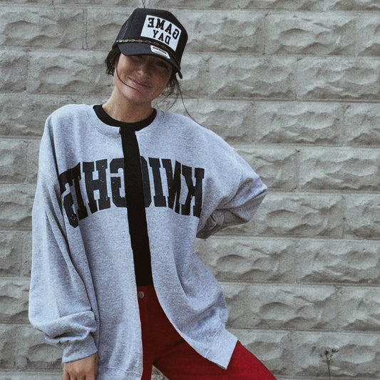 KNIGHTS- Sweatshirt Cardigan